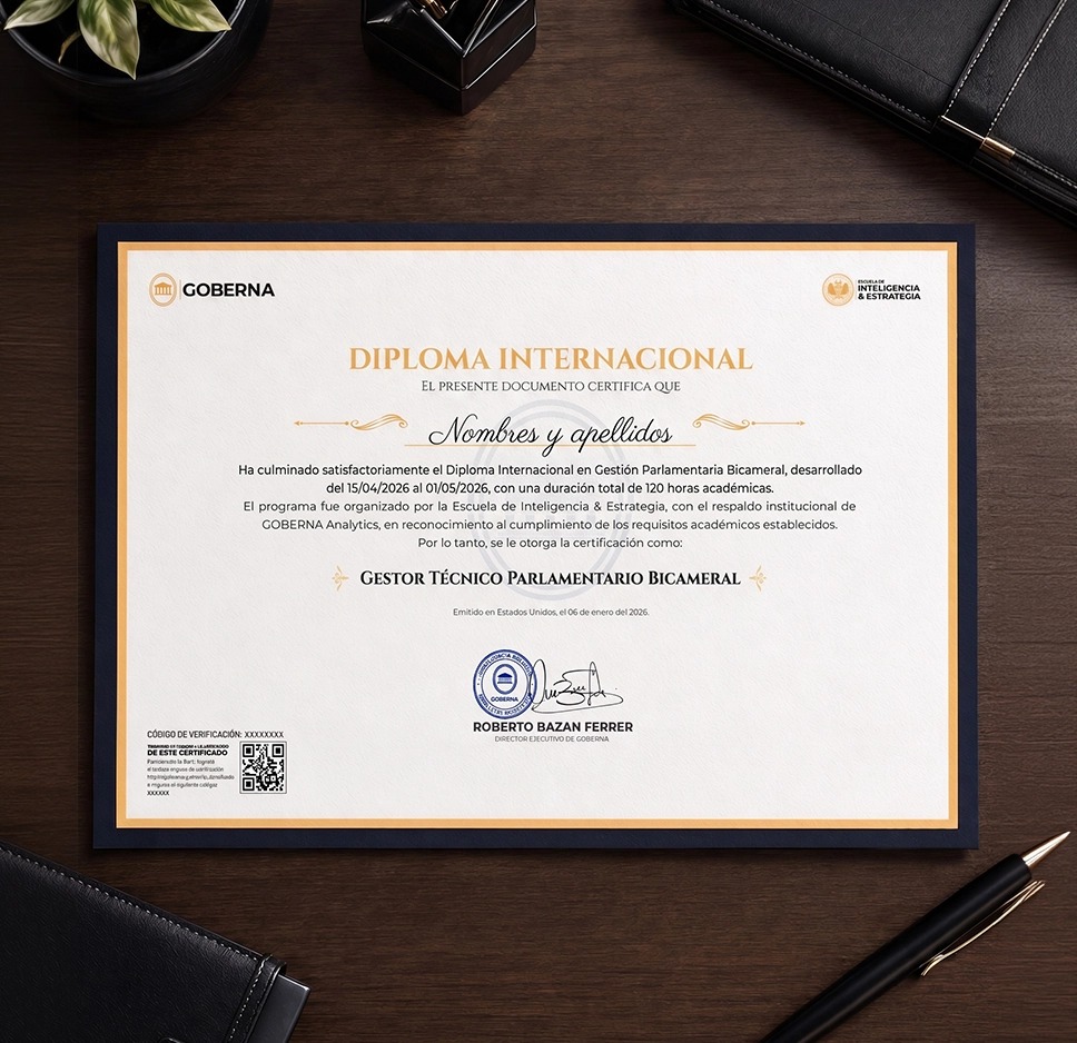 Diploma Técnico en Gestión Parlamentaria Bicameral